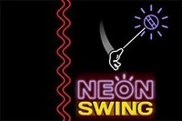 Sving så raskt du kan i Neon Swing!