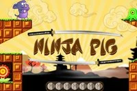 Hjelp Ninja Pig med å redde verden fra en utenomjordisk invasjon!