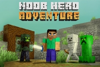 Noob Hero kjemper mot onde monstre: skjeletter, zombier og andre figurer!