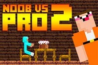 Se om du kan rømme i Noob vs. Pro 2: Jailbreak!