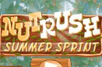 I Nut Rush 2: Summer Sprint er ekornet på oppdrag igjen for å samle nøtter