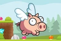 Velkommen til vårt spill med den fantastiske grisen Oink Run