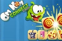 Om Nom og vennene hans trenger din hjelp i hans nye fargerike Onet