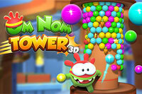 Pop, snurr og beseir tårnet i Om Nom Tower 3D – det ultimate eventyret med