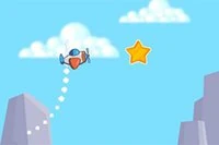 Lær å fly flyet ditt, samle alle stjerner og nå siste sjekkpunkt