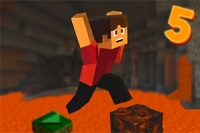 Parkour Block med Speedrun og Hardcore-modus