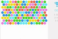 Boblespill med minimalistisk design