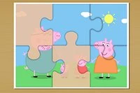 Peppa Pig Puslespill er et puslespill med Peppa Gris i tre vanskelighetsgrader