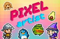 I Pixel Artist hopper du inn i en fargerik verden av pikselkunst, fylt med