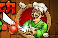 Kutt, skjær og slis alle pizzaingrediensene som en ninja!