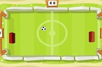 Score tre mål mot motstanderen for å vinne hvert nivå