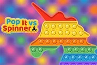 Hvor mye av brettet kan du rydde i Pop It vs. Spinner?