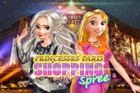 Elsa og Rapunzel er i Paris for å kjøpe nye moteklær, sko og tilbehør