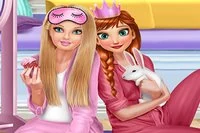 Prinsessene har Pj-party og trenger din hjelp!