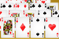 Pyramid Solitaire er et spennende HTML5-spill, en forbedret versjon av den