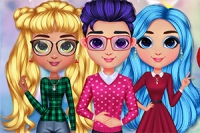 Velkommen til Rainbow Girls Julefest-spill