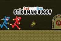 Klar for eventyret med de søte brødrene, blå og rød stickman?