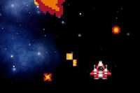 Fiendene destrueres, samle power-ups, jag høye poeng