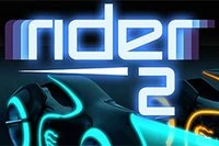 Ras gjennom neon-tema nivåer og unngå alle dødelige hindre