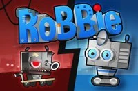 Etter en tøff dag på jobben drar RoBBiE til vaskeautomaten