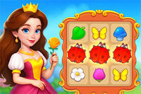 Royal Garden Match er et vakkert match-3 spill inspirert av hagearbeid og