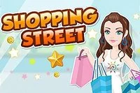 I Shopping Street er oppgaven din å forskjønne shoppingområdet i den lille