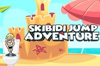 Spill som et lite barn ved navn Skibidi i nonstop plattformaction