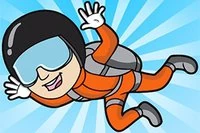Fallskjermhopper er et morsomt sportsspill å spille