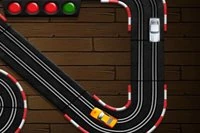 Slot Car Racing er et HTML5-racingspill