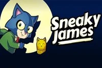 Hjelp Sneaky James å slippe unna vaktene!