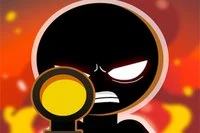 Ta ned målene dine raskt i dette actionfylte 3D stickman snikskytterspillet