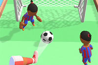 Soccer Dash er et enkelt fotballspill hvor du spiller som ballen
