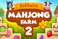 Match brikkene og ha det gøy med ulike gårdsdyr i Solitaire Mahjong Farm 2!
