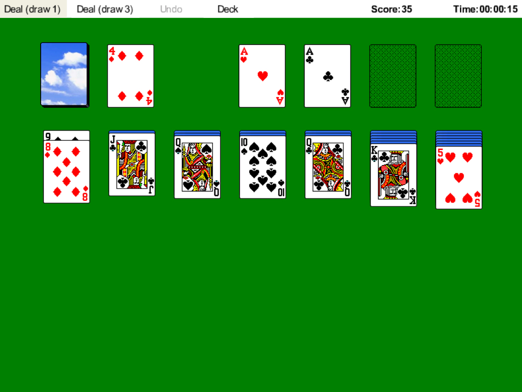 Solitaire Spill Solitaire Windows 🕹️ Spill gratis på Play123