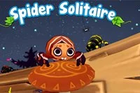 Spider Solitaire er et morsomt kortspill