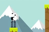 Spring Panda er et fengslende arkadespill