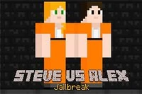 I dette eventyret må Steve og Alex rømme fra fengselet
