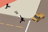 Bli den siste stickman som står igjen i dette ville online battle