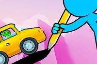 Tegn en linje så stickman kan kjøre over som en bro