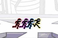 Stickman Party Electric er et morsomt eventyrspill for to spillere