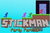 Stickman Party er et spill for 4 venner, spilt i 2 grupper med 2 personer each