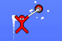 Har du noen gang sett en stickman kaste et nett før?