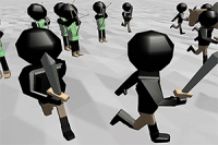 Bli den ekte taktiske helten og vinn stickman-kampen!