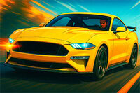 Kjør 6 trimmede biler trygt over 3 motorveier!