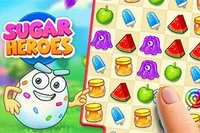 Sugar Heroes ønsker deg velkommen i vårt nye fantastiske match 3-spill!