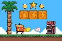 Super Billy Boy utforsker en ukjent planet og redder vennene sine