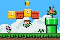 Super Oliver World er en annerledes versjon av Super Mario-spillet