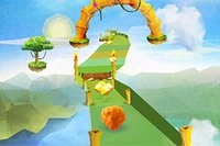 Super Spice Dash er et rent og flott 3D Temple Run-stil Html5-spill