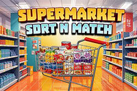 Sorter og match supermarkedsprodukter