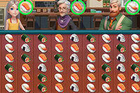 Match 3 sushi i en smakfull utfordring i Sushi Master: Match3
